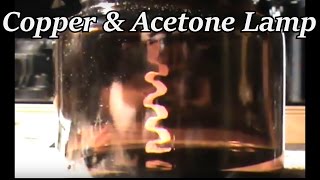 How to Make an Acetone Lamp [upl. by Ecnesse]