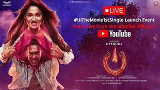 UITheMovie1stSingle Launch Event Live  Upendra  Lahari Films  B Ajaneesh  KP Sreekanth [upl. by Jo]