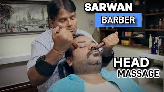 ASMR Head Massage With Neck Crack By TappingKing Sarwan indianbarbersensoryoverload asmrcommunity [upl. by Leizo]