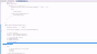 Java  ExecutorFramework Threads zusammenfassen Chat 7 TuTCube GER [upl. by Sitoeht5]