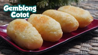 Resep Gemblong Cotot  Getuk Goreng Isi Khas Bandungan Jawa Tengah [upl. by Auos]