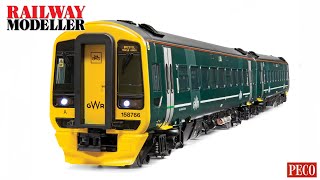 Bachmann GWR Class 158 DMU  Railway Modeller  March 2020 [upl. by Belldas910]