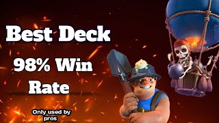 Miner loon cycle deck clashroyale [upl. by Assirrak31]