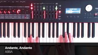 Andante Andante  ABBA  Piano Cover [upl. by Ecilayram738]