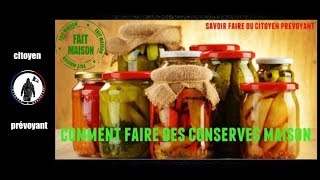 Comment faire des conserves de légumes maison [upl. by Eleinad]