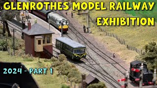 Glenrothes Model Rail Exhibition 2024 – Part 1 [upl. by Esiouqrut58]