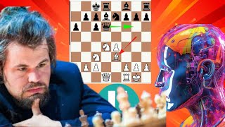 Magnus Carlsen vs Stockfish 171 [upl. by Brenn]