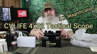 CVLIFE 4x32 Tactical Rifle Scope [upl. by Kowtko]