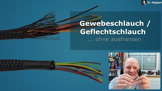 67  Gewebeschlauch ohne ausfransen [upl. by Nairam]