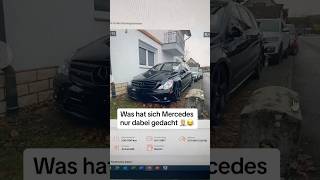 Außen Pfui unter Haube 1010😂🤩 mercedes automobile trending shorts funny fyp [upl. by Novihc]