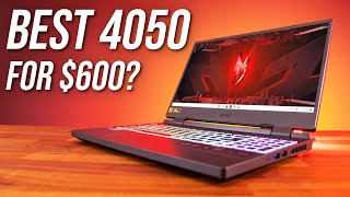 Fastest RTX 4050 Gaming Laptop for 600 Acer Nitro 5 Review [upl. by Pilar]