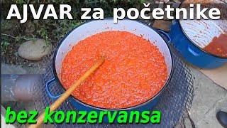 AJVAR za početnike bez konzervansa [upl. by Moina]