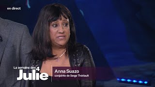 Anna Suazo la conjointe du grand Serge Thériault  La semaine des 4 Julie [upl. by Itsyrk232]