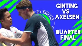 Antoni GINTING Vs Victor AXELSEN  All England 2024  QF [upl. by Sethi]