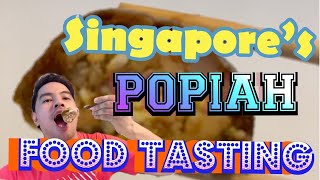 POPIAH Food tasting in Singapore  Bida Eats  QIJI Review [upl. by Lang744]