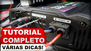 Como instalar Módulo Amplificador de Grave Passo a Passo  Tutorial NOVO [upl. by Lyda]