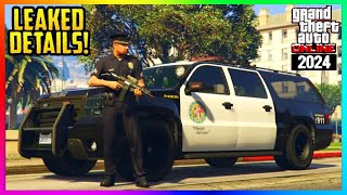 NEW Police Vehicles Leaked COP GRANGER December DLC OUTFITS Cars GTA 5 2024 GTA Online Update [upl. by Segal960]