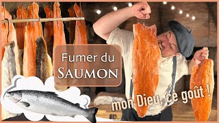 Fumer son SAUMON aux fours à pain 🌬️🍣 [upl. by Staw655]