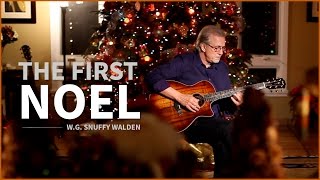 Christmas Song  The First Noel by WG Snuffy Walden Guitar christmas song [upl. by Anayt]