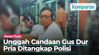 Polisi Tangkap Pria di Malut soal Humor Gus Dur Ini Komentar Putri Gus Dur [upl. by Llerraj]