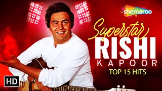 Super Star Rishi Kapoor  ऋषि कपूर के गाने  Bollywood Evergreen Hindi Songs  One Stop Jukebox HD [upl. by Nichani]