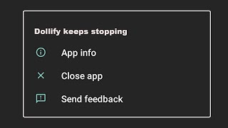 How To Fix Dollify App Keeps Stopping Error in Android system [upl. by Sherj]