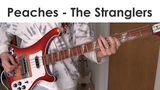 The Stranglers Peaches Bass Tab [upl. by Luaped837]