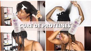 Cure de Protéines Pour Cheveux Peu Poreux Fins et Endommagés [upl. by Namolos976]