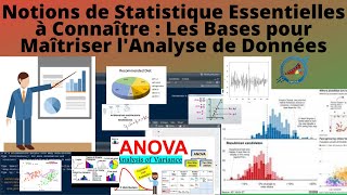 Notions de Statistique Essentielles à Connaître  Les Bases pour Maîtriser lAnalyse de Données [upl. by Nocaj]