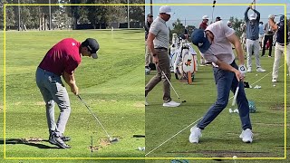 PGA Winner  Joaquin Niemann Athletic Swing Motion [upl. by Kcirded]