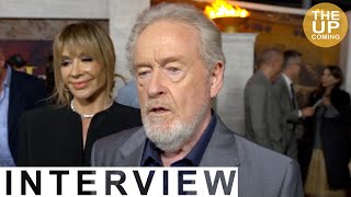 Ridley Scott interview Gladiator II premiere Los Angeles [upl. by Danyluk]