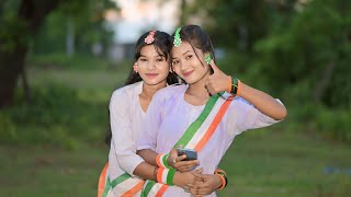 independence Day special dance Cover One india mashup Desh bhakti Dance  Easy patriotic dance [upl. by Nnayrrehs877]