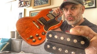 Does microphonic guitar pickups explain tonewood [upl. by Darby]