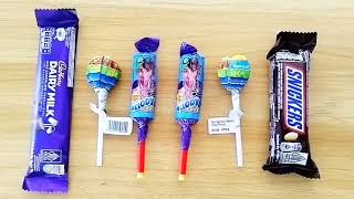 asmr satisfying video unpacking lollipops candy unboxing chocolate candy asmr unpackin [upl. by Hollis866]