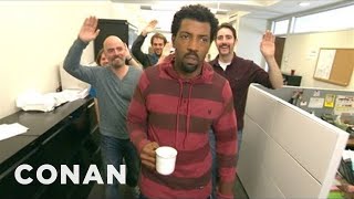 Please Stop Congratulating Deon Cole On Obamas ReElection  CONAN on TBS [upl. by Atilamrac326]