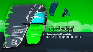 Naish Dash  FreestyleFreeride Kite [upl. by Haldes608]