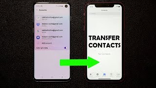 How to Transfer Contacts from Android to iPhone Fast and Easy [upl. by Turnbull985]