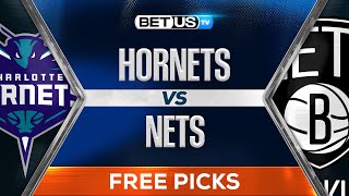 Hornets vs Nets 111924 NBA Expert Predictions Free Picks and Best Bets [upl. by Aihsirt]