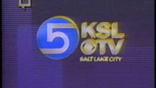 KSLTV 5 NEWS OPEN  SALT LAKE CITY UTAH  1989 [upl. by Elisa]