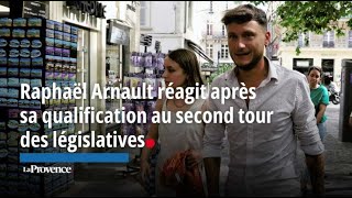 Raphaël Arnault réagit après sa qualification au second tour des législatives [upl. by Og308]