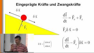 Kinematik 14 Das Prinzip von dAlembert [upl. by Haidej]