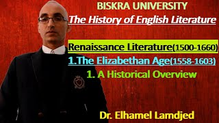 06 Renaissance 1 The Elizabethan Age A Historical Overview [upl. by Etnaud347]