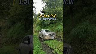 XTRAIL overcomes difficulties on steep and muddy roads xtrail [upl. by Nnylaf694]