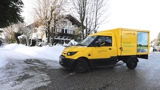 StreetScooter VLOG 12 Die Wintertauglichkeit am Beispiel DHL Holzkirchen [upl. by Heyman236]