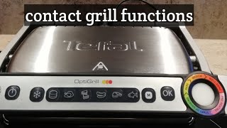 how to use Tefal Contact Grill filgervlogs [upl. by Idnew]