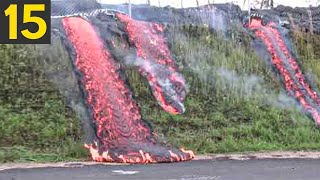 Top 15 Mesmerizing Lava Flows [upl. by Amla]