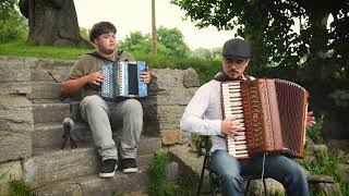 Le Reel de la contradiction  Accordion duet [upl. by Sisi]