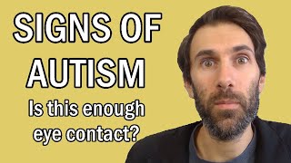 7 Signs of Autism in Men DSM5 Symptoms of AutismAspergers in High Functioning Autistic Adults [upl. by Attennek]