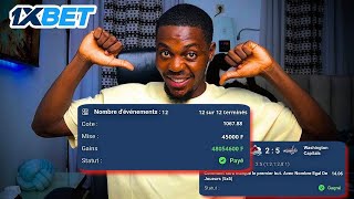 Je nai jamais perdu sur 1xbet avec cette astuce incroyable [upl. by Larcher]