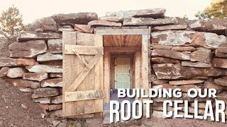 The Building of Our Root Cellar [upl. by Wehtta321]